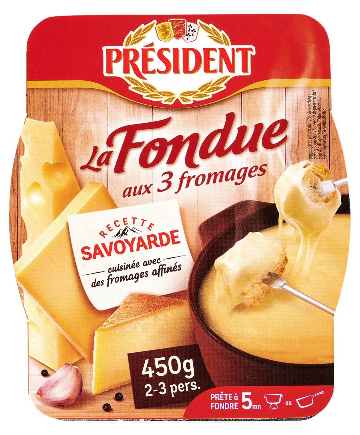 Изображение на PRESIDENT Микс сирена La Foundue