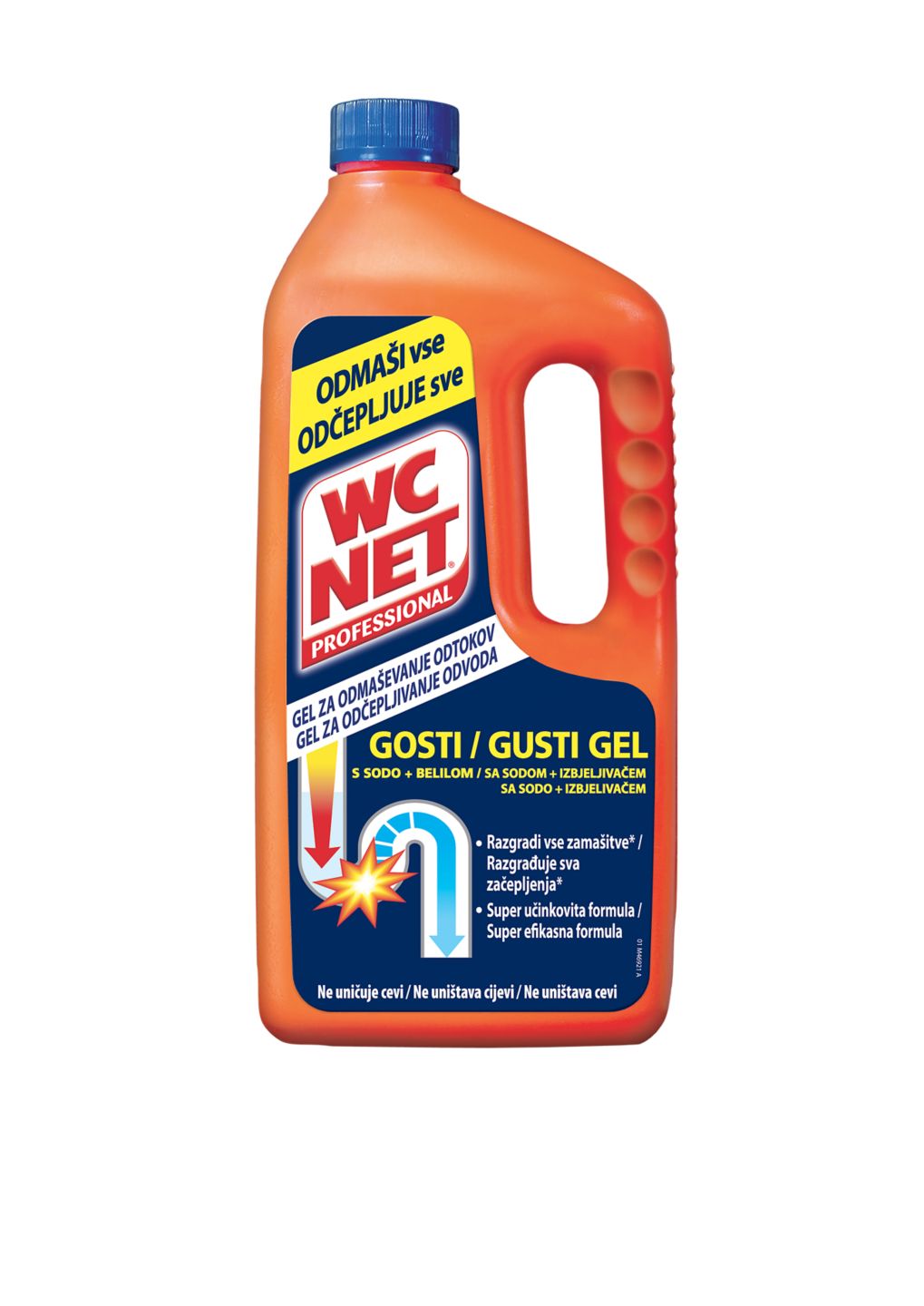 Изображение на WC NET Препарат
за отпушване на канали