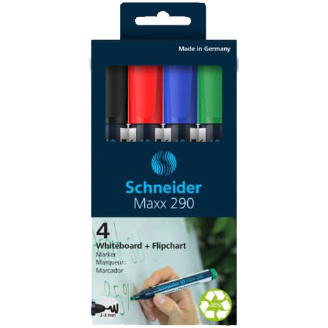 Изображение на Schneider Комплект маркери
4 цвята