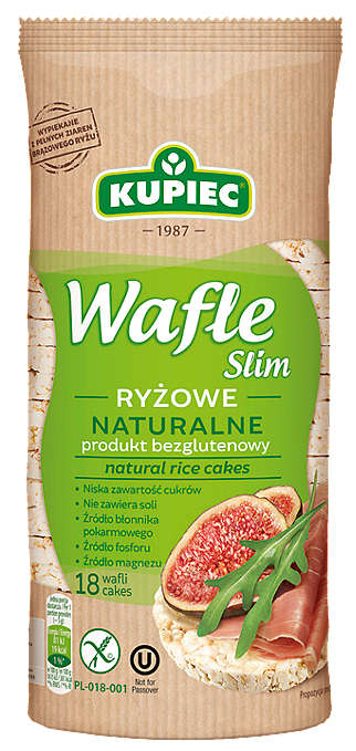 Kupiec Wafle ryżowe slim