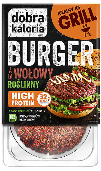 Dobra Kaloria Roślinny burger