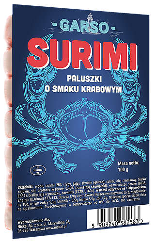 Garso Paluszki surimi