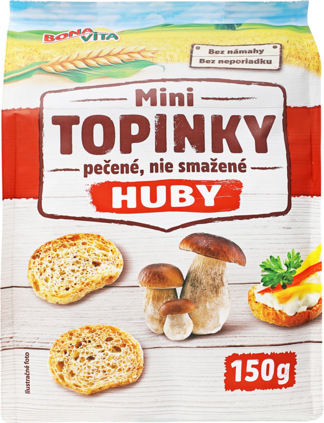 MINI TOPINKY rôzne druhy