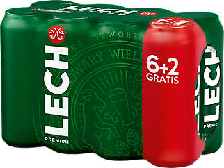 Lech Premium Piwo 5% alk.