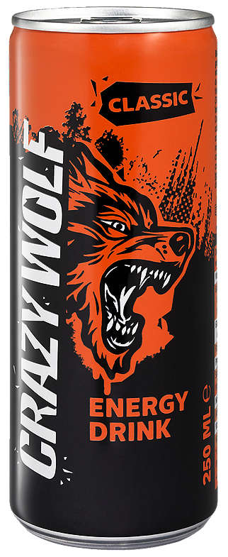 Crazy Wolf Napój energetyzujący