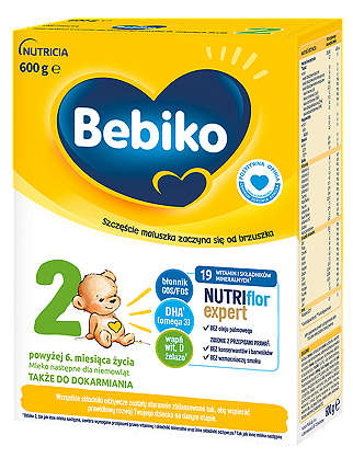 Bebiko Formuła na bazie mleka