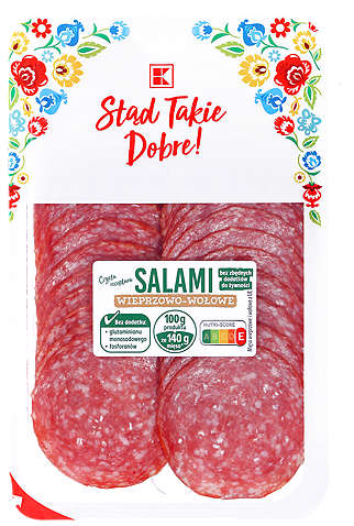 K-Stąd Takie Dobre Salami wieprzowo-wołowe