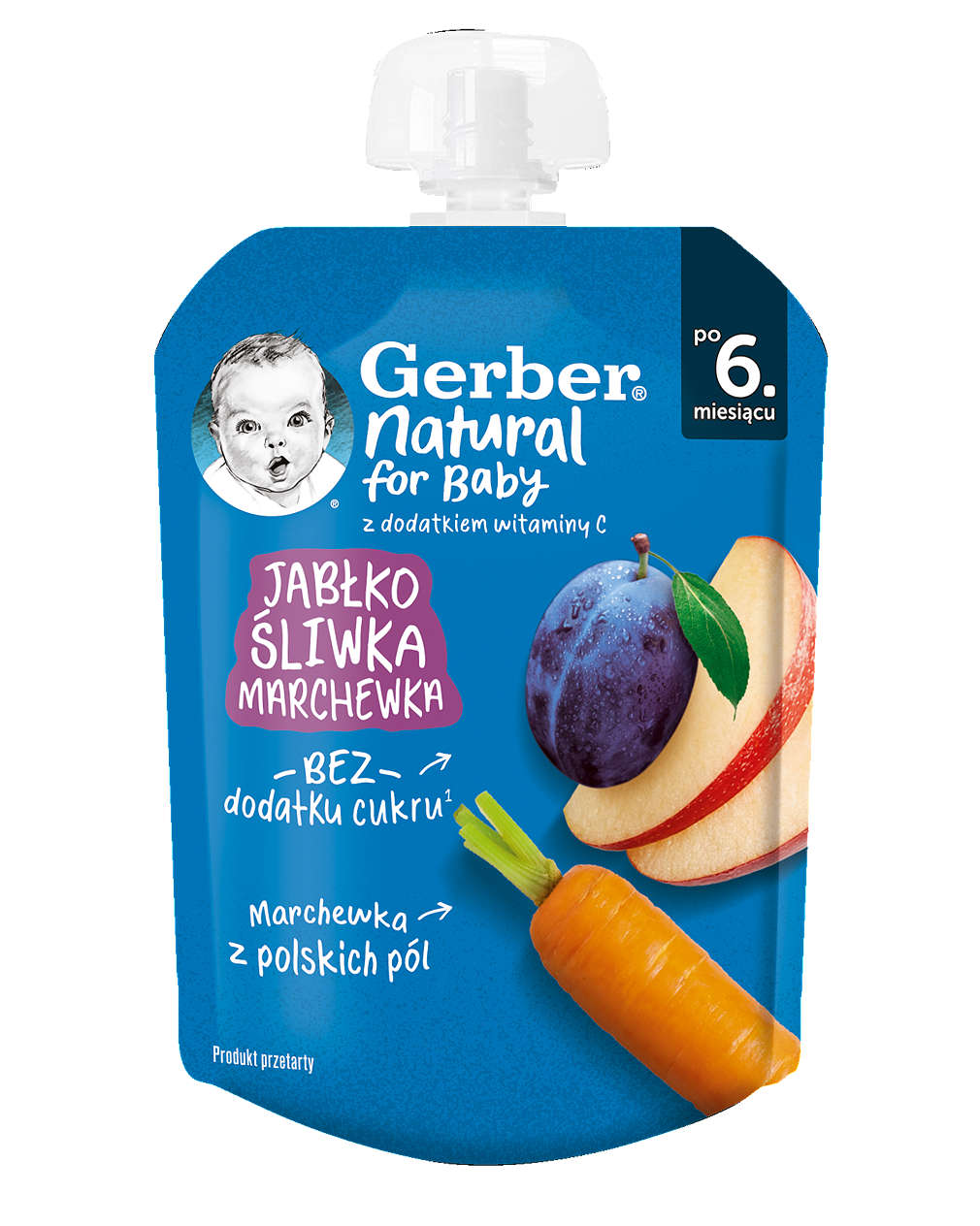 Изображение за продукта Gerber Плодово пюре избрани видове