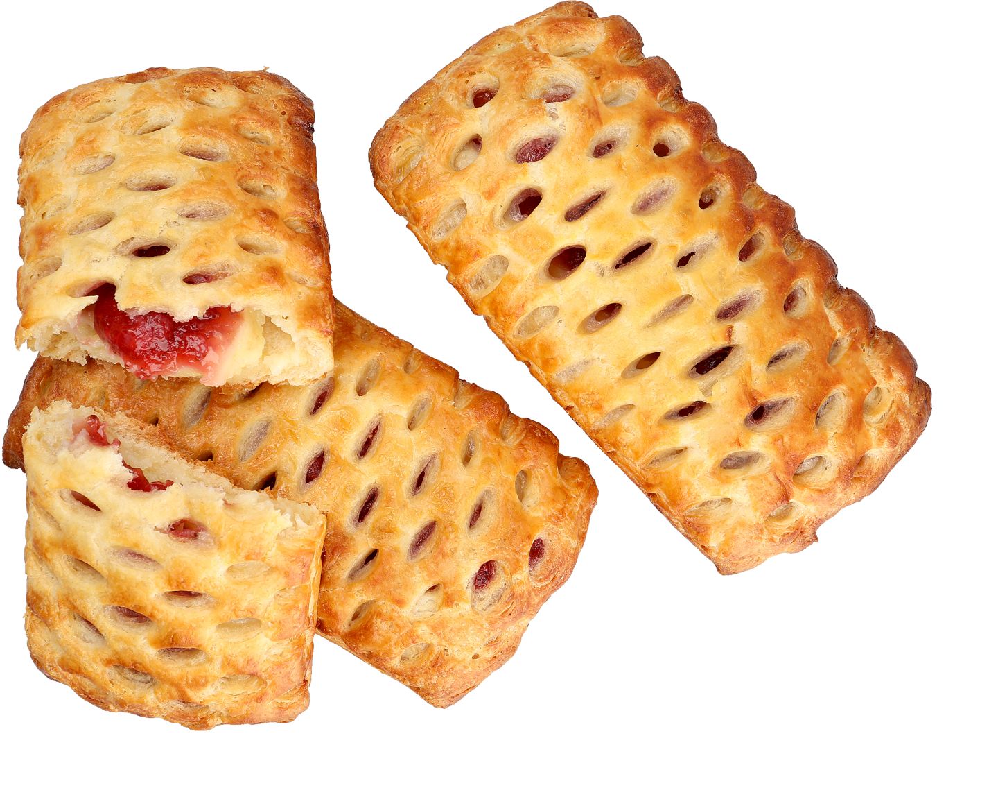 Koláč jahodovo-vanilkový