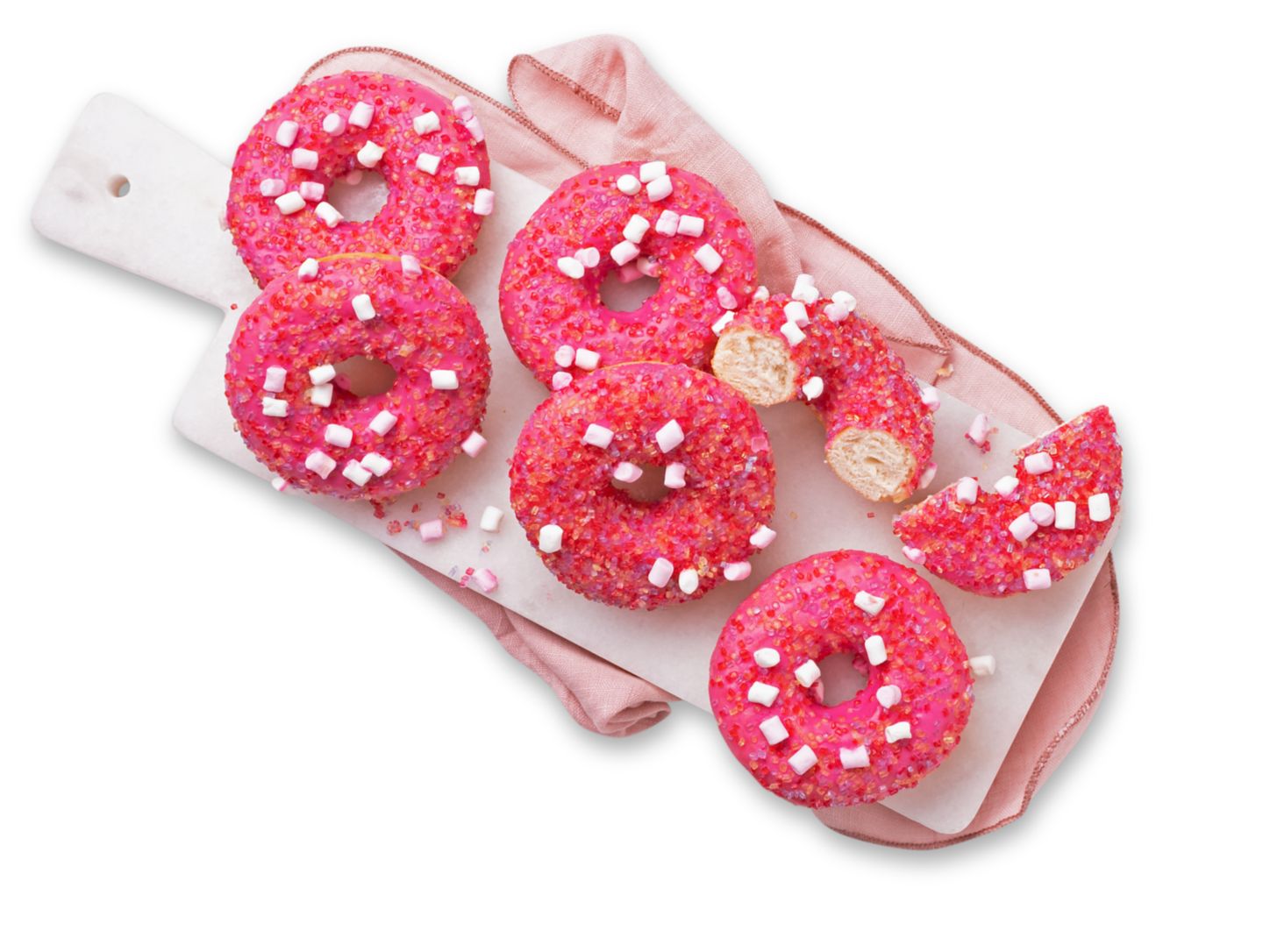 Pinker Donut