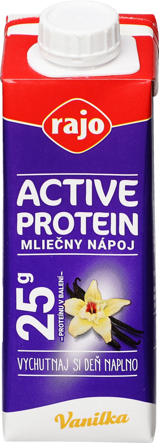 Rajo Vanilkový mliečny nápoj
zvýš.množs.bielkovín delakt.