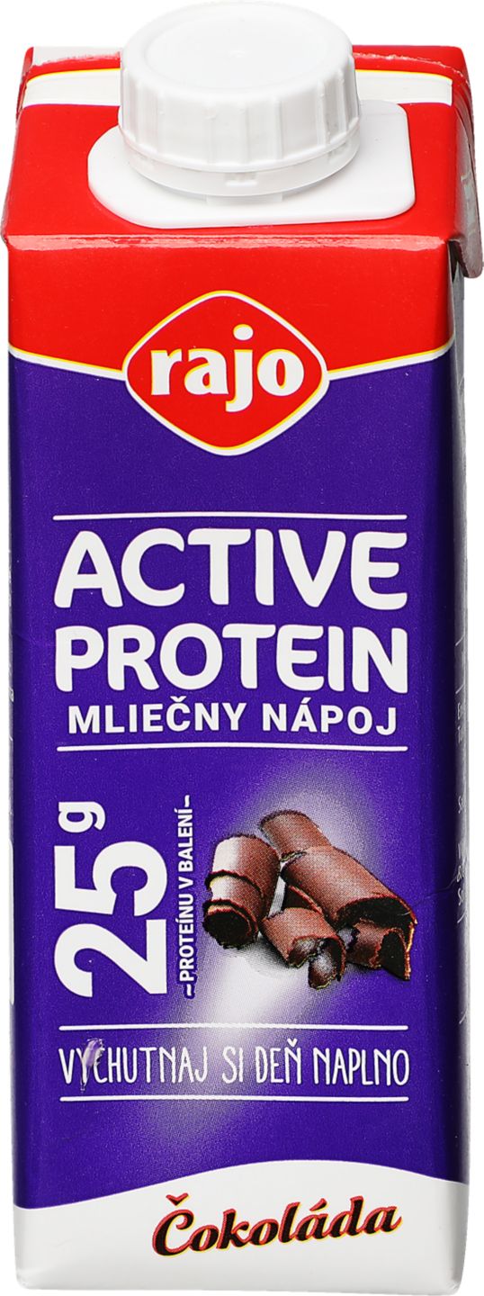 Rajo Čokoládový mliečny nápoj
zvýš.množs.bielkovín delakt.