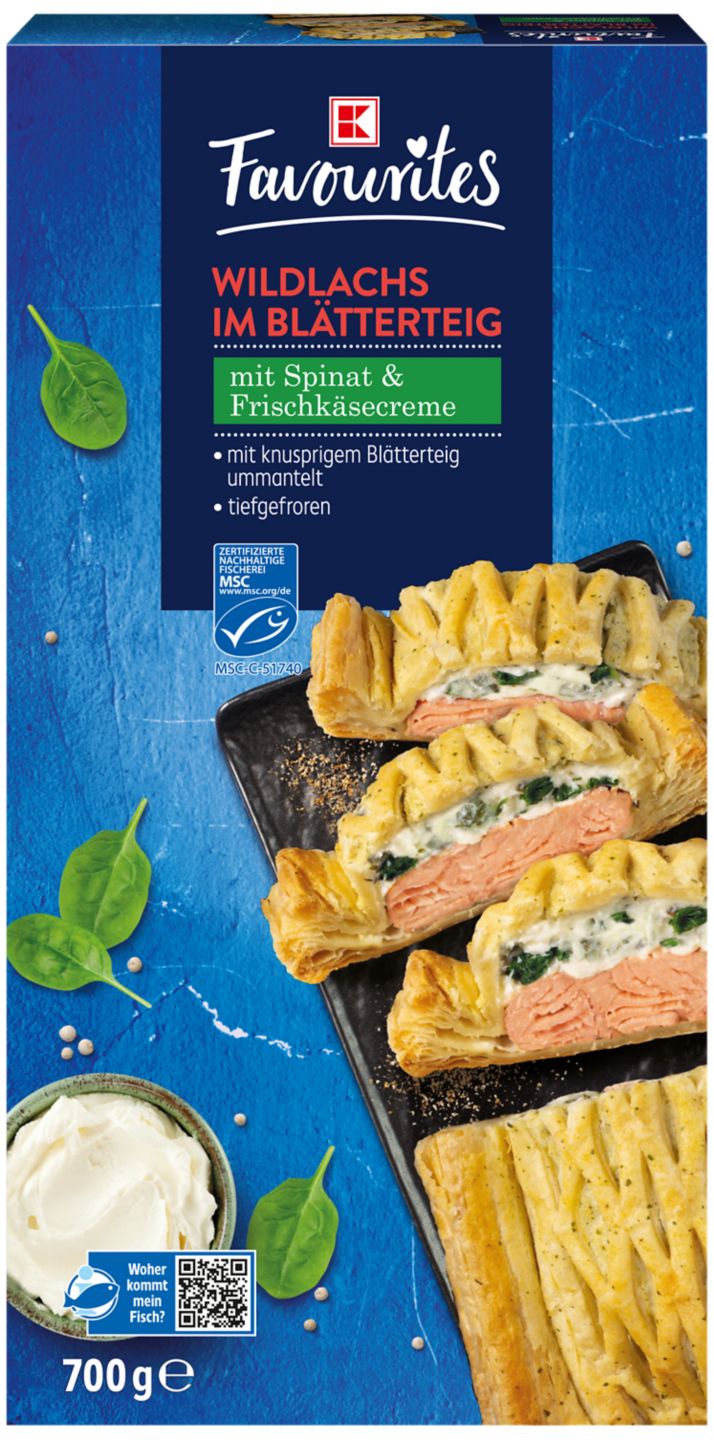 K-FAVOURITES Wildlachs im Blätterteig