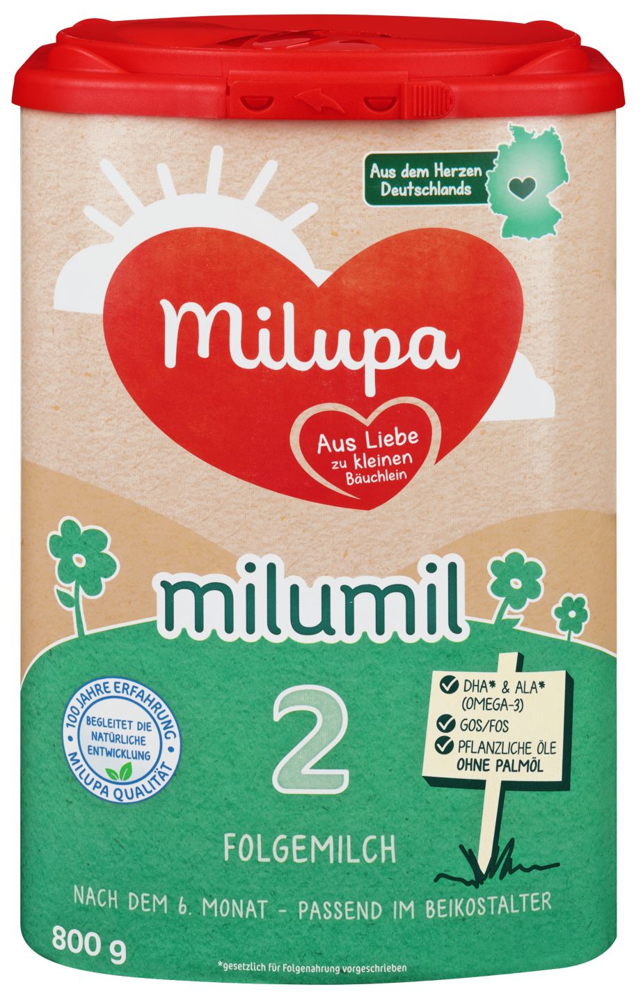 MILUPA Folgemilch Milumil 2 oder 3 