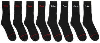 Coca Cola Skarpetki
8 par, rozm. 39/42