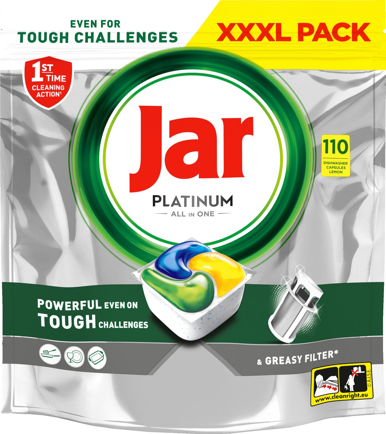 Jar Platinum Tablety do umývačky