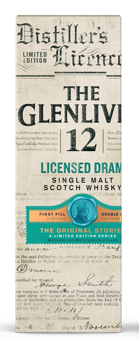 Изображение на Glenlivet Шотландско уиски
Licenced Dram