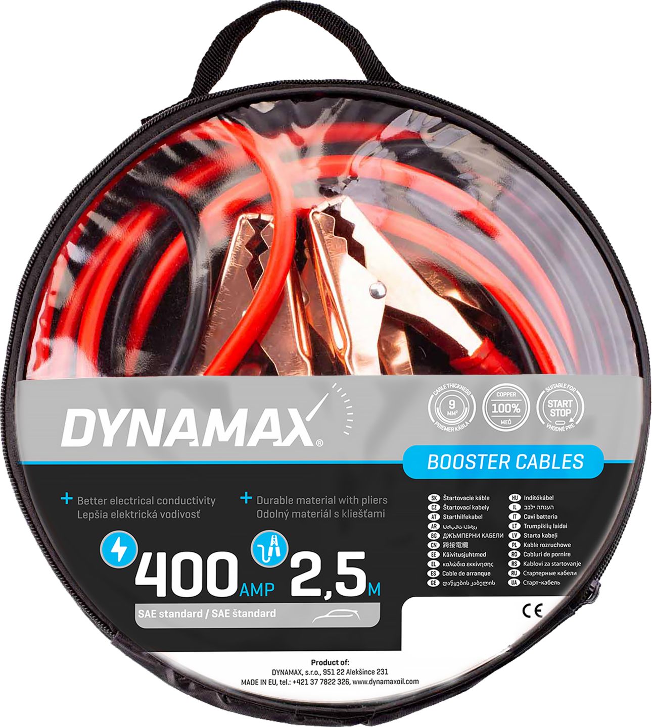 Dynamax Štartovacie káble, 400 A