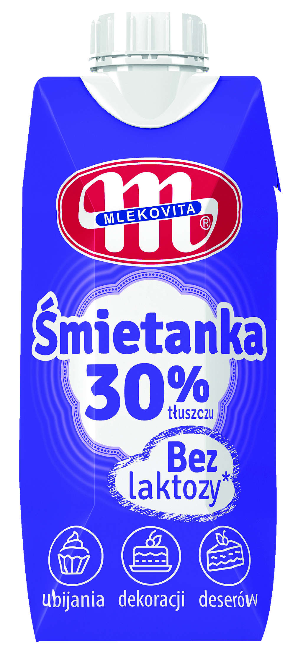 Zdjęcie oferty Mlekovita Śmietanka UHT bez laktozy, tł. 30%