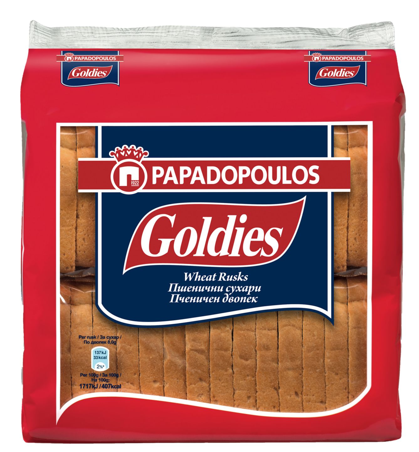Изображение на Goldies Пшеничен сухар
255 г