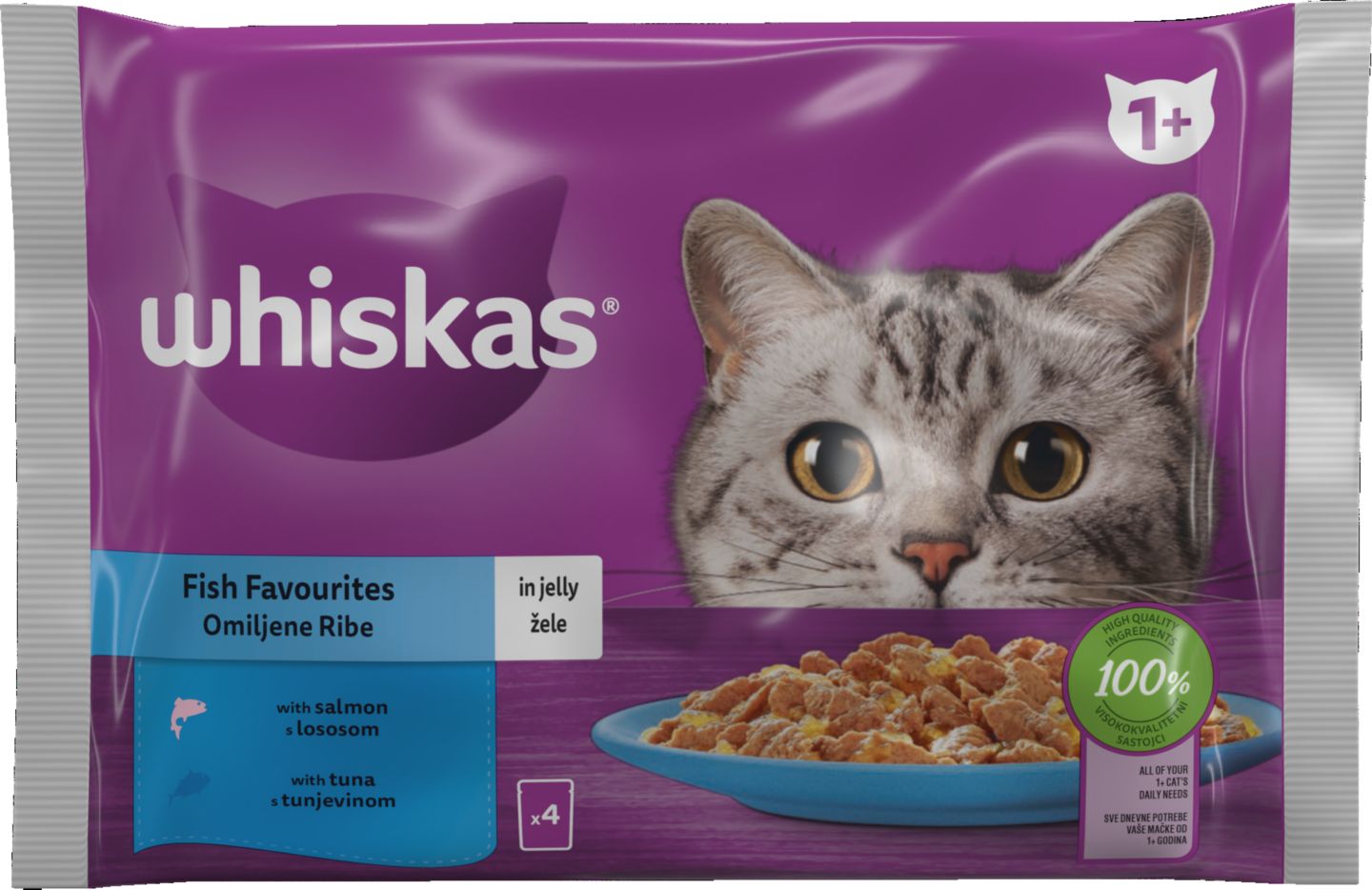 Изображение на WHISKAS Пауч за котки
избрани видове