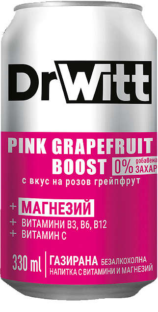 Изображение за продукта DrWitt Лимонада Pink Grapefruit boost