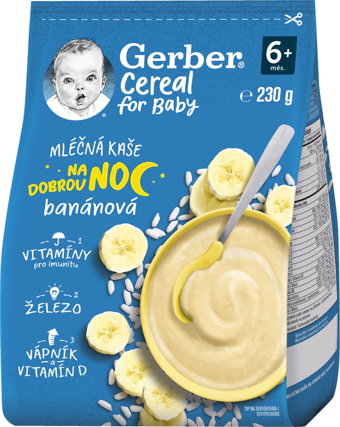 Gerber Mliečna kaša