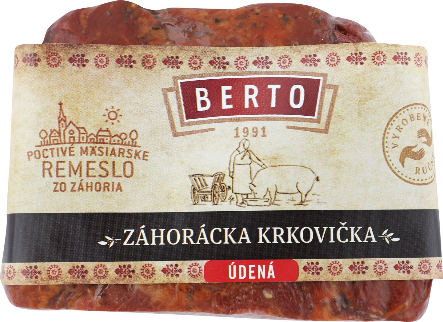 Záhoracká údená krkovička