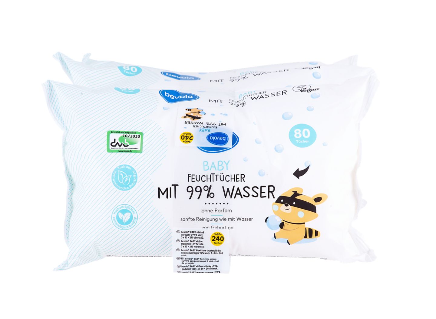Bevola Vlažne maramice
MPC 2.5.2025=4,85€