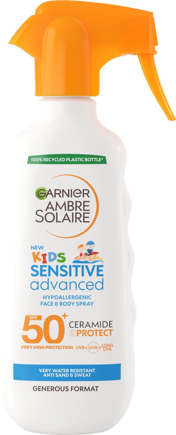 Изображение на GARNIER AMBRE SOLAIRE KIDS Слънцезащитен спрей
Sensitive