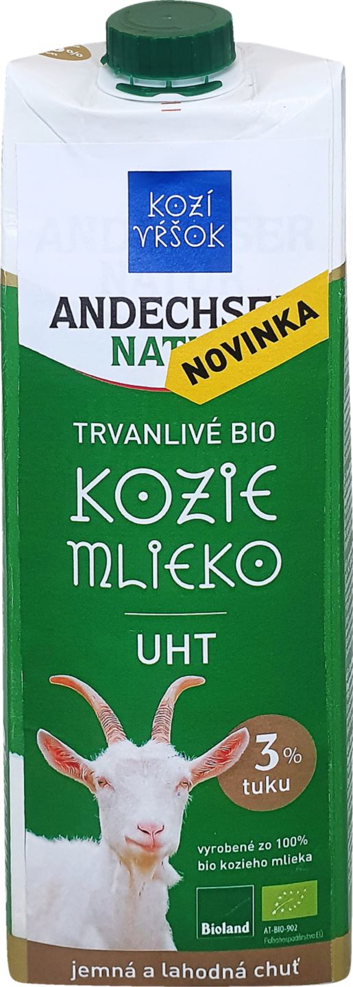 Kozí vŕšok BIO Kozie mlieko