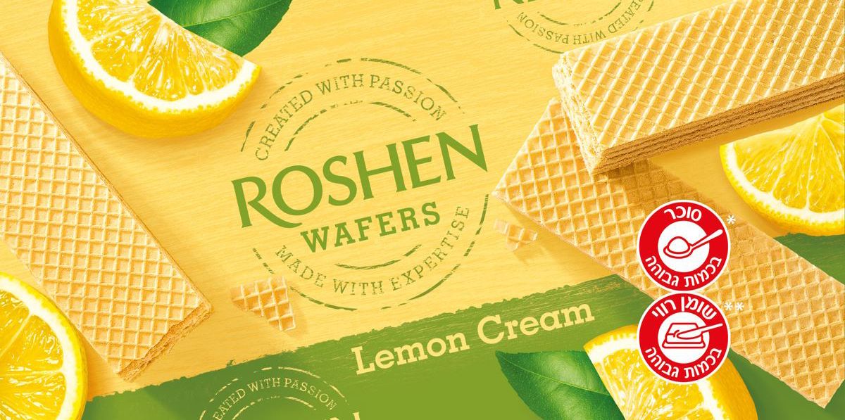 Изображение на Roshen Вафли
лимон