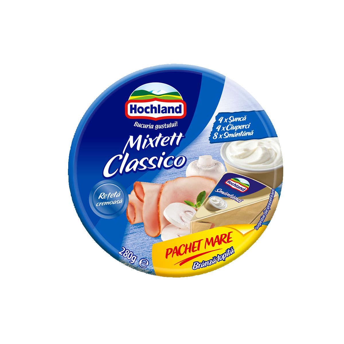 Изображение на HOCHLAND Топено сирене
различни видове