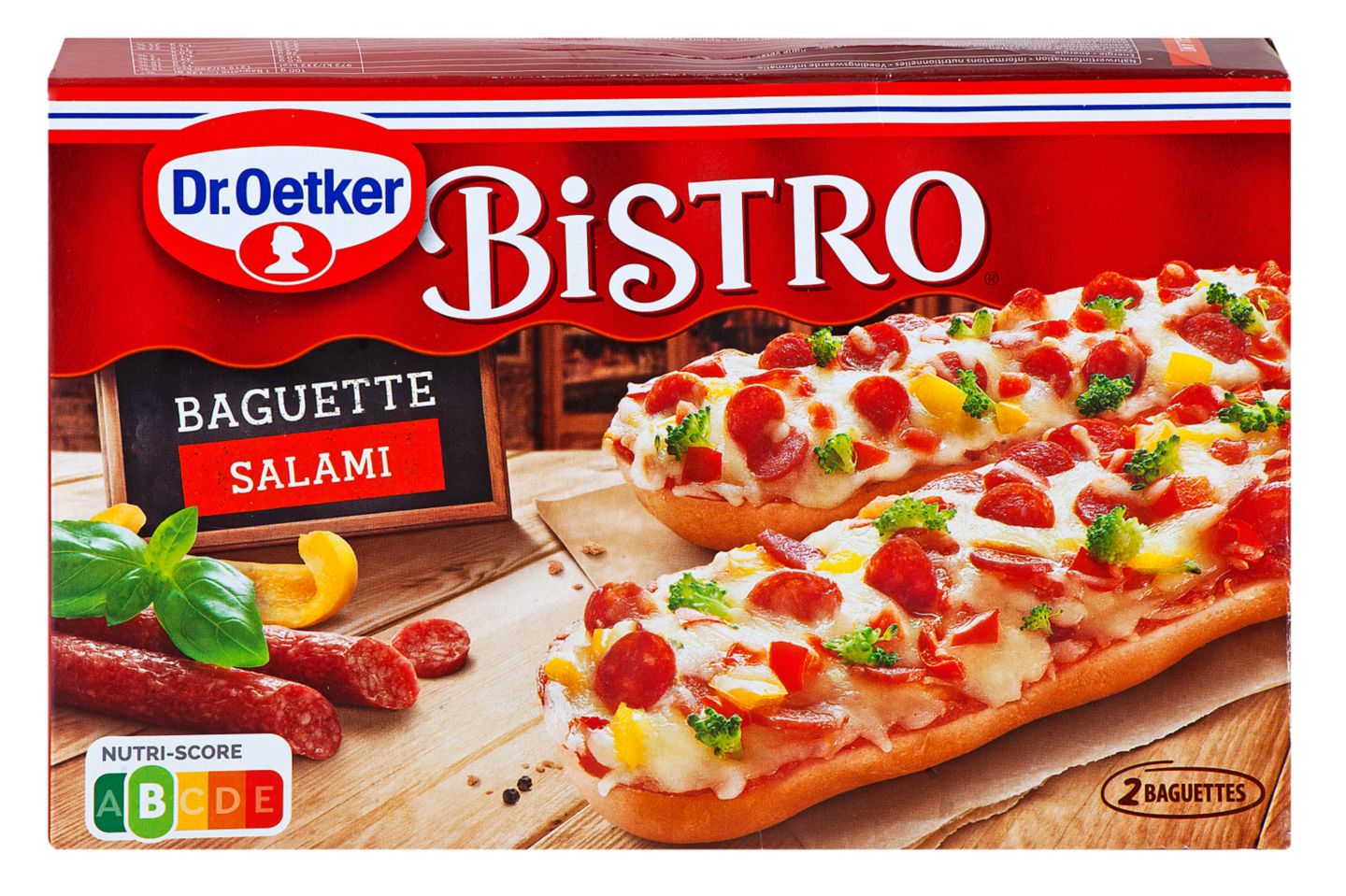 Dr. Oetker Bistro Baguette Salami
MPC 03.06.2025=2,19€
