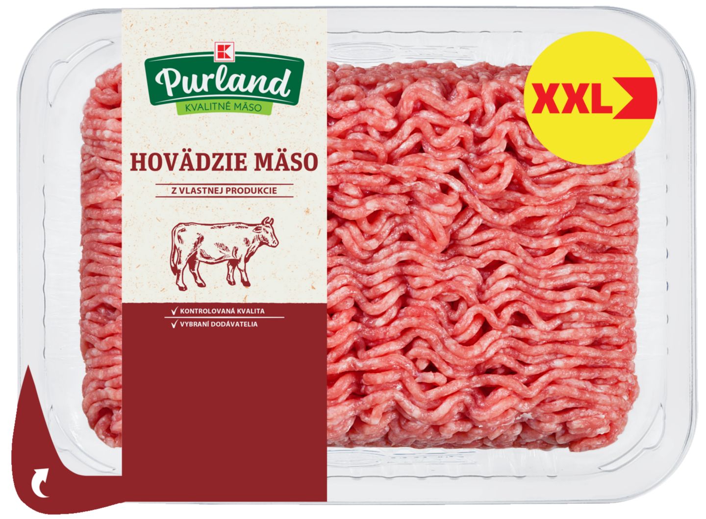 K-Purland Mleté hovädzie mäso