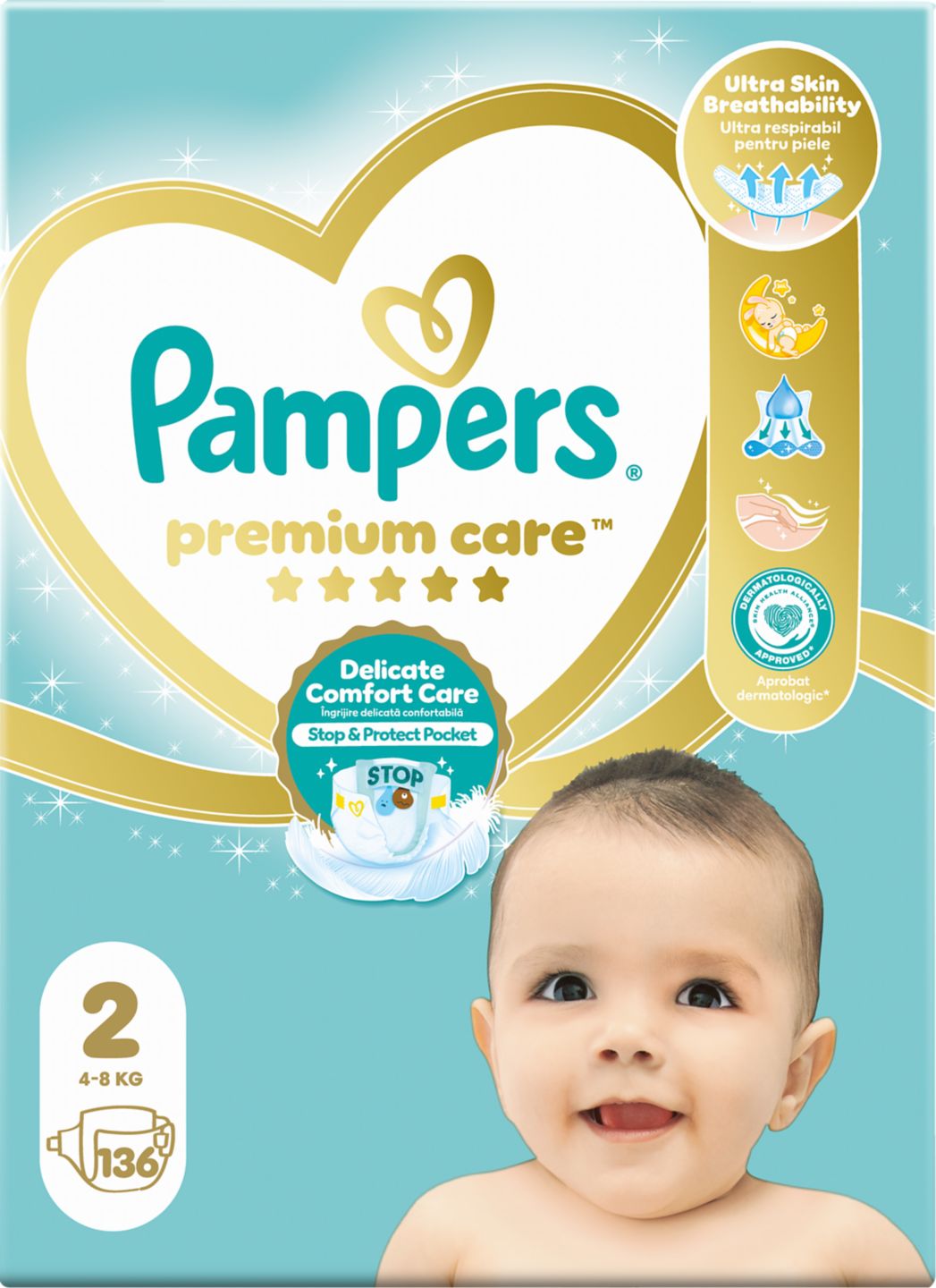 Pampers Premium care Plienky