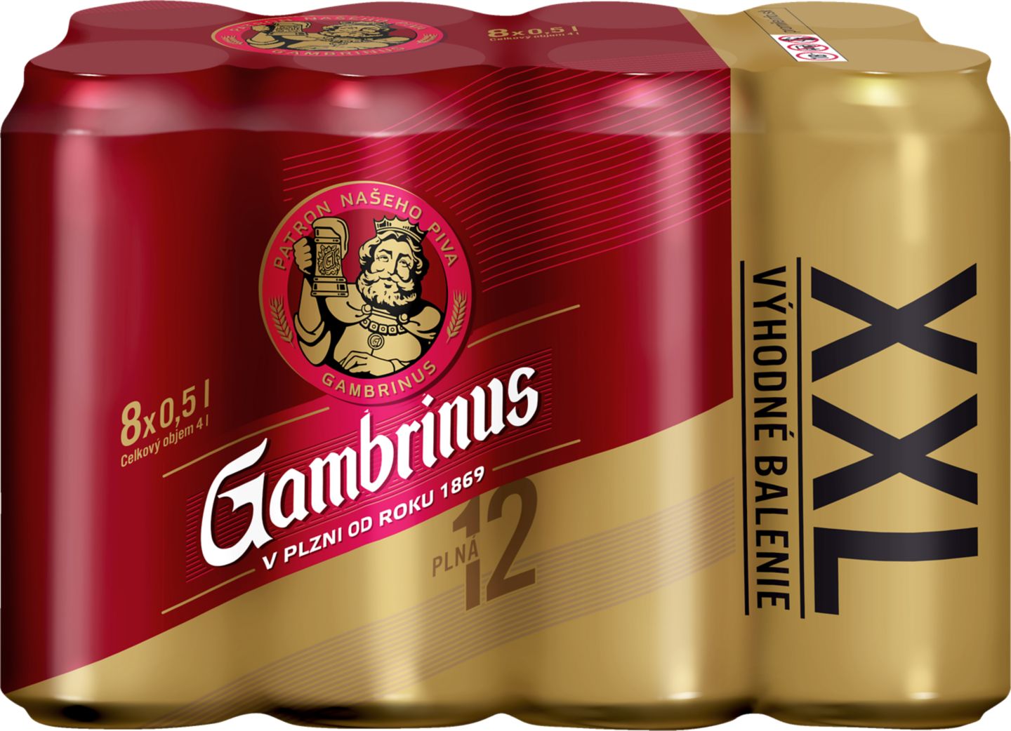 Gambrinus XXL Svetlé pivo