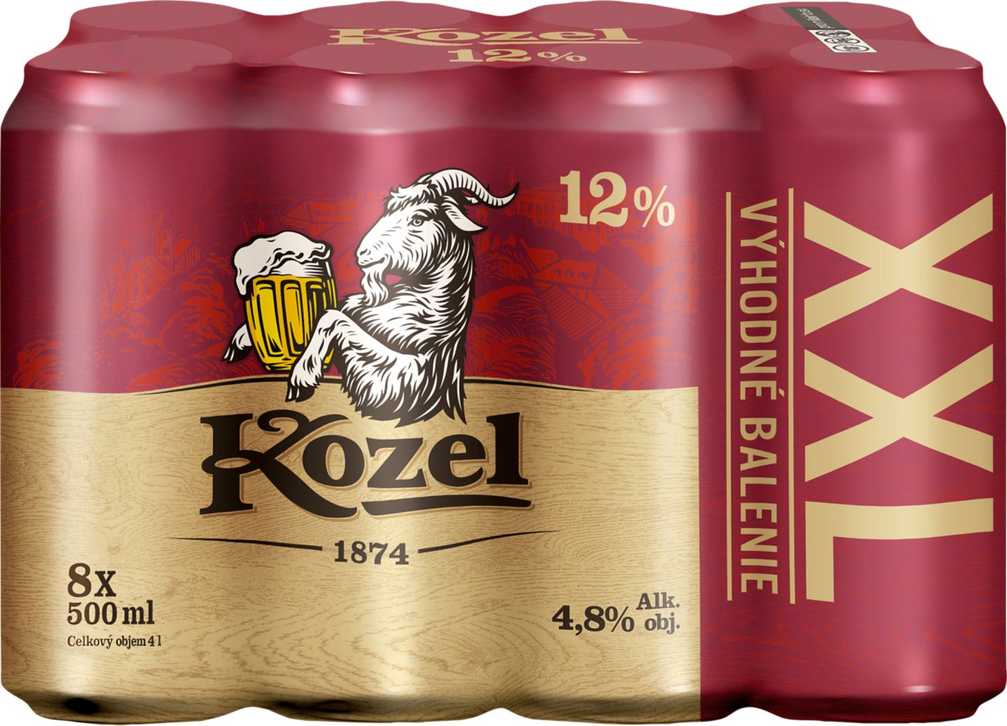 Kozel XXL Svetlý ležiak