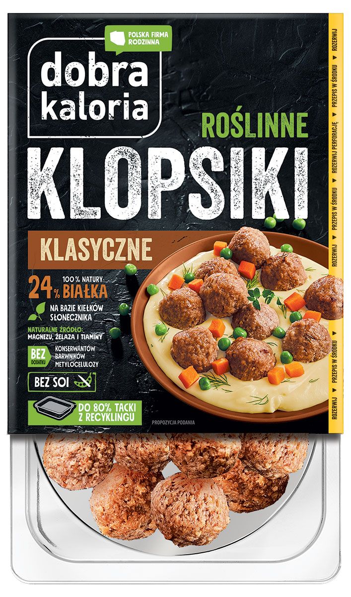 Dobra Kaloria, Roślinne klopsiki