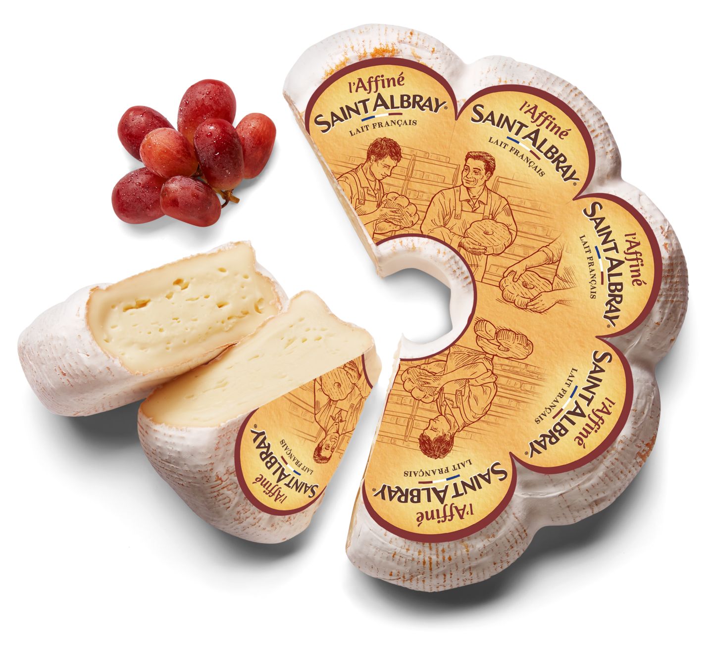 SAINT ALBRAY oder CHAUMES Franz. Weichkäse