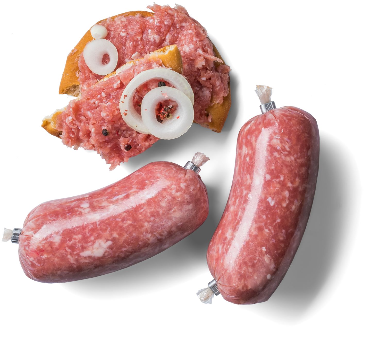 KULLER Schinken-Zwiebelmettwurst oder Zwiebelmettwurst grob