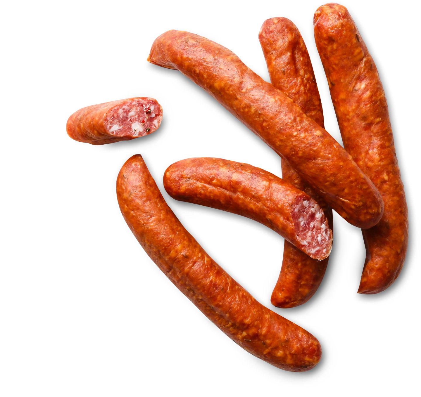 Aus eigener Herstellung Schinkenknacker