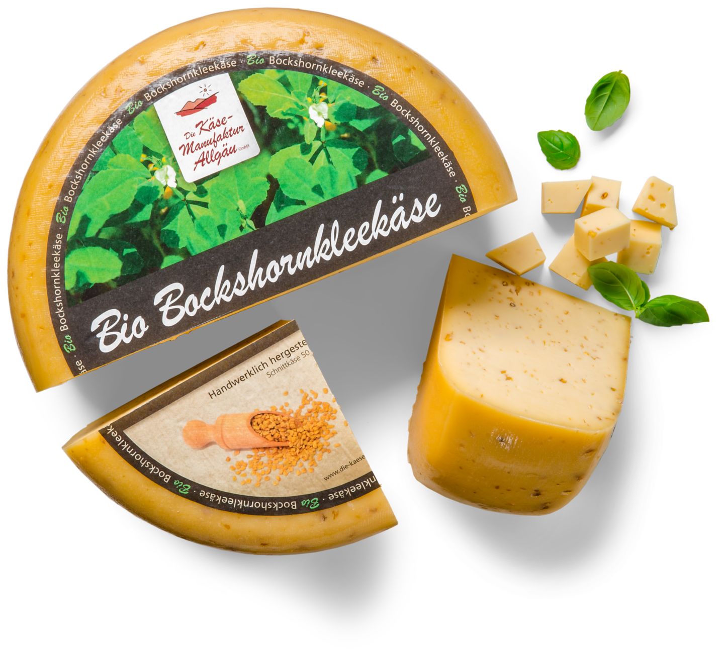 KÄSEMANUFAKTUR ALLGÄU Bioland Hubertus oder Bockhornklee