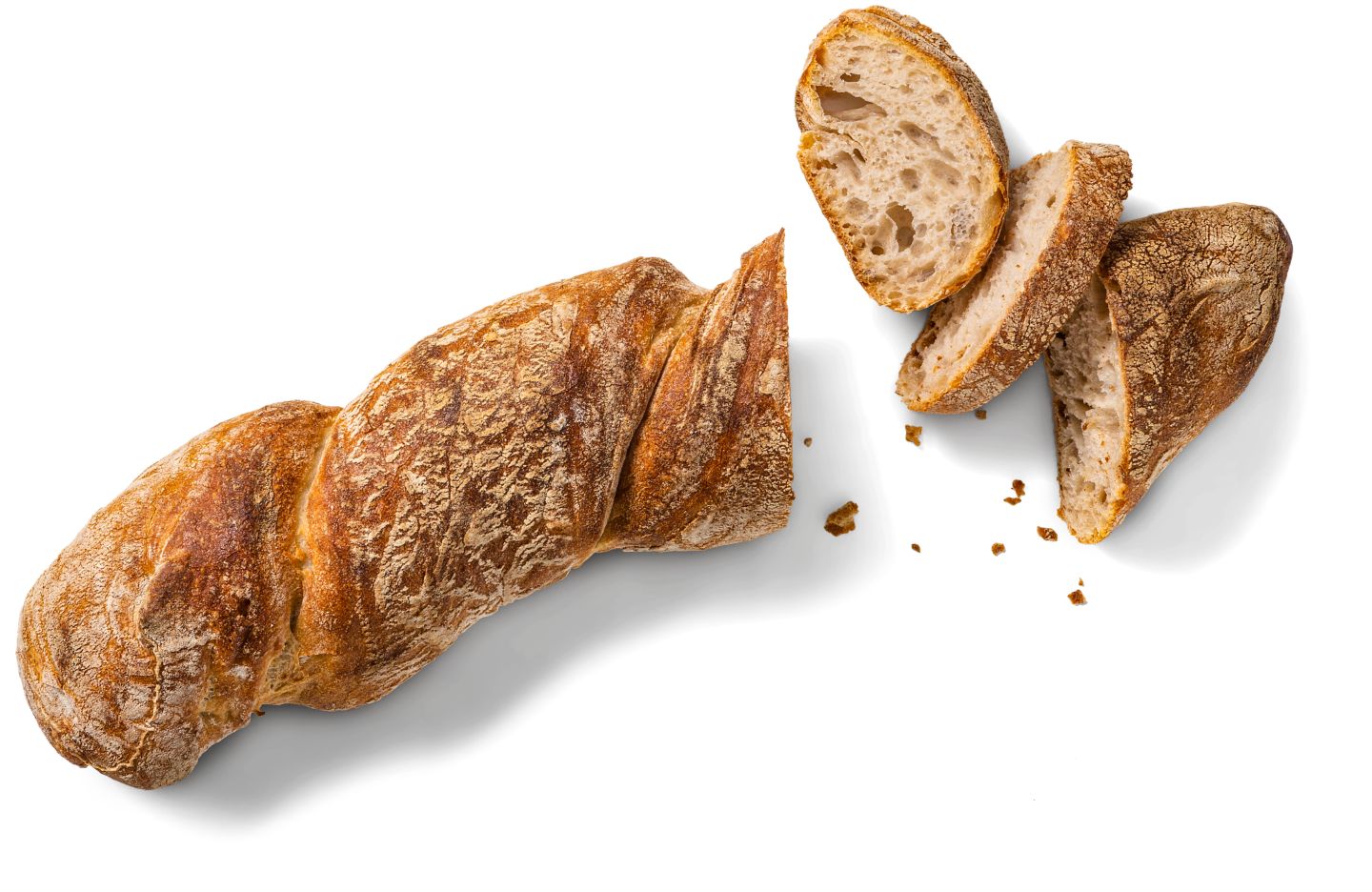 Rustikales Wurzelbrot