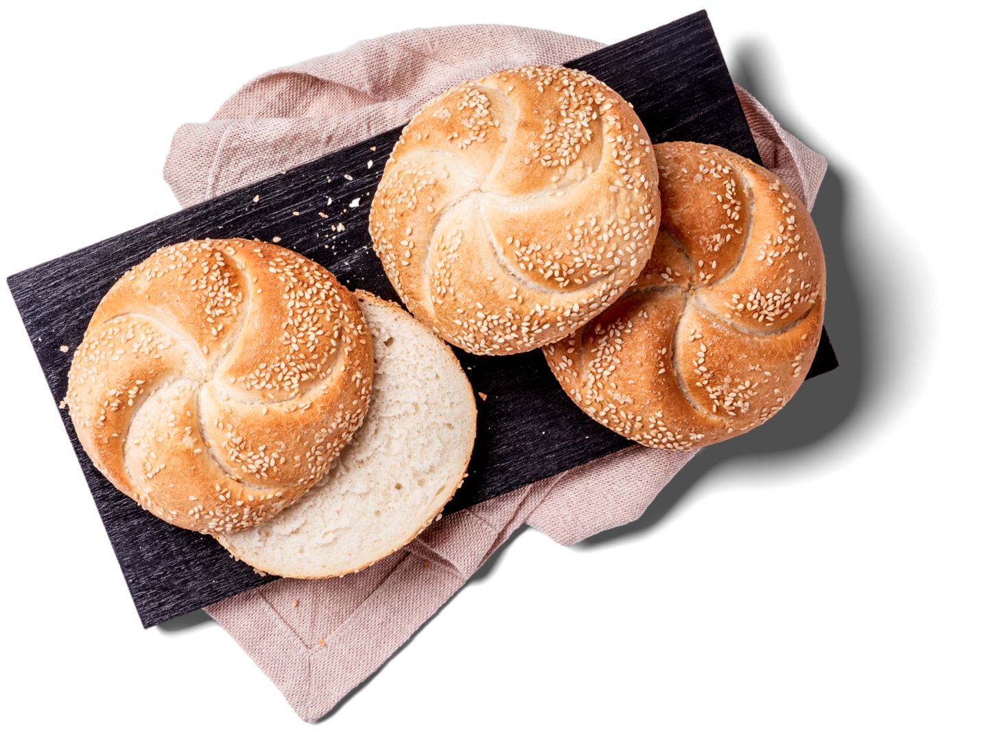 Kaiserbrötchen Sesam