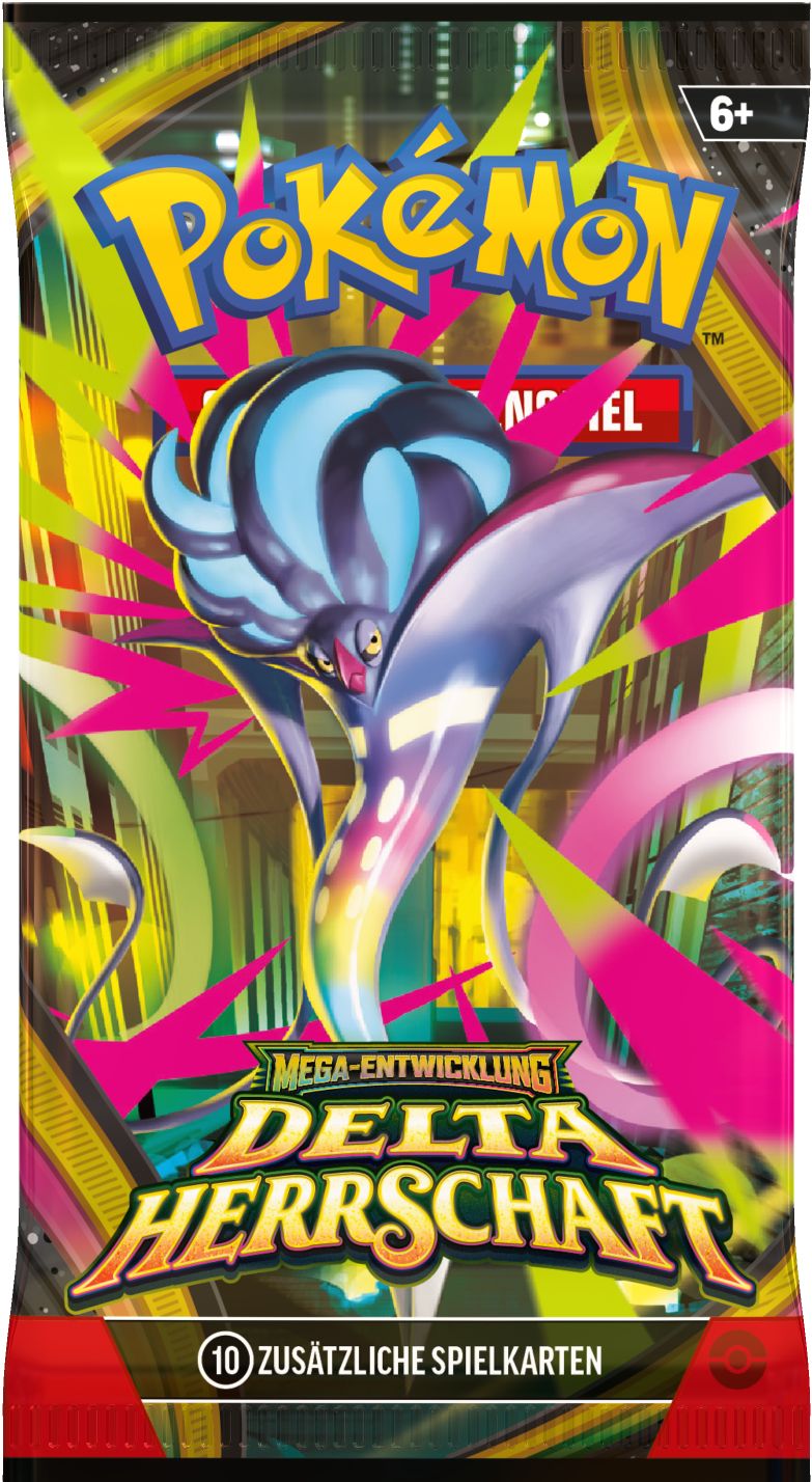 POKÉMON Sammelkartenspiel-Booster »Mega-Entwicklung - Delta«