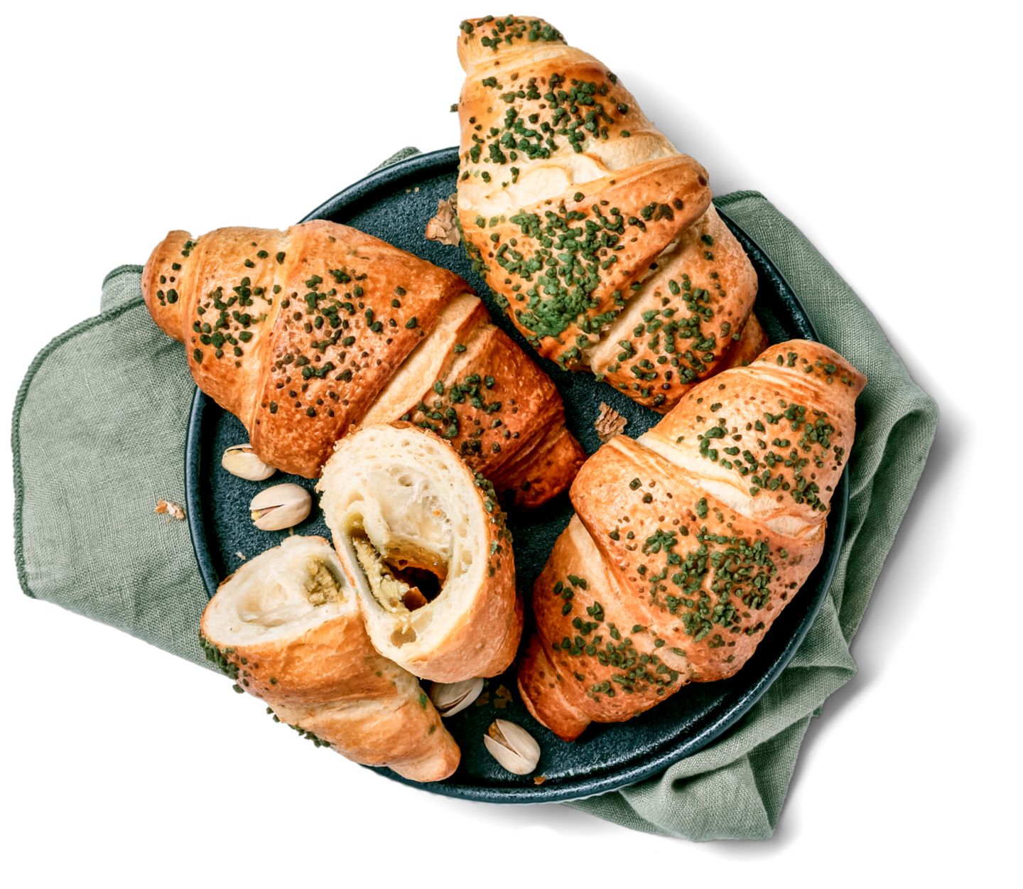 Pistaziencreme-Croissant