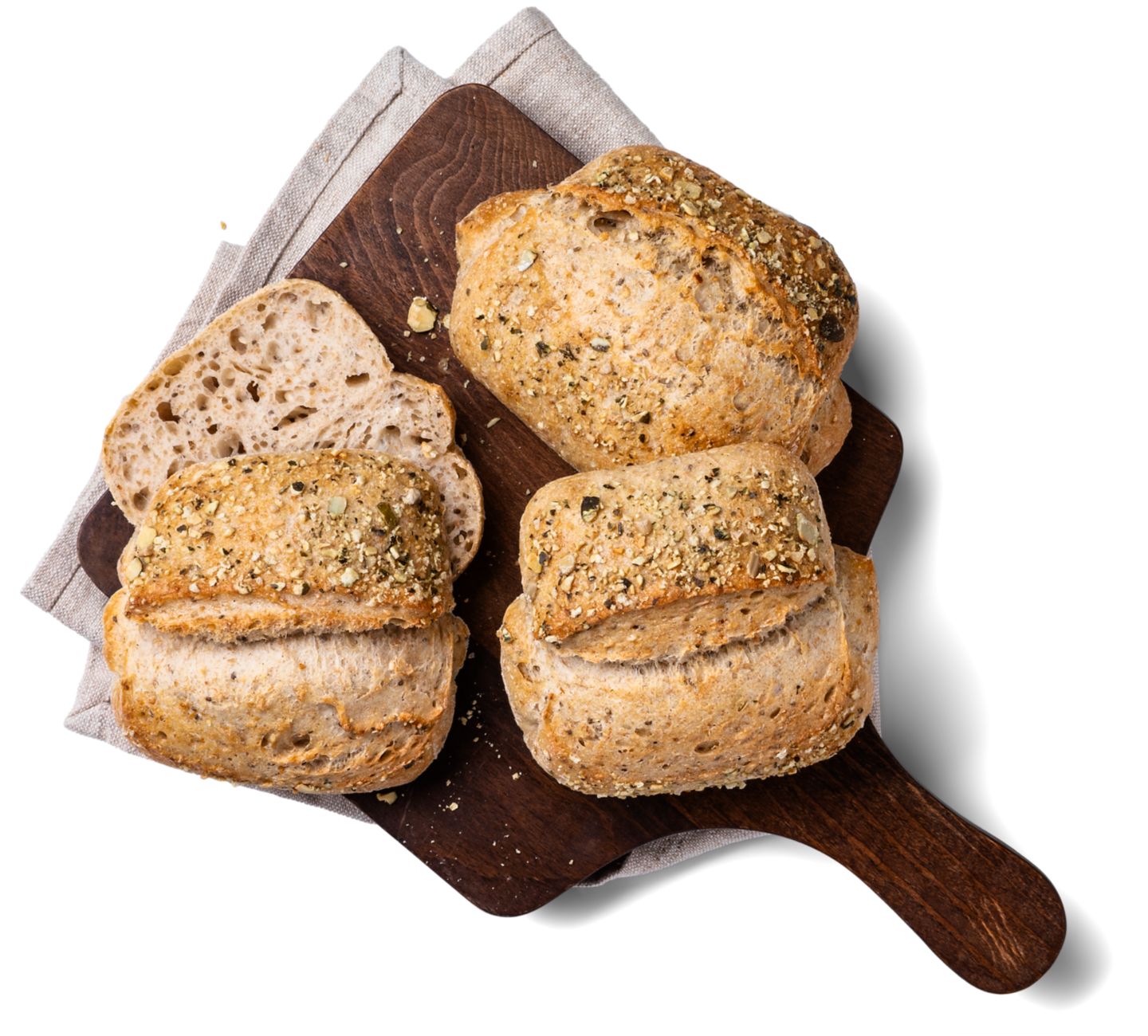 Chia-Skyr-Brötchen