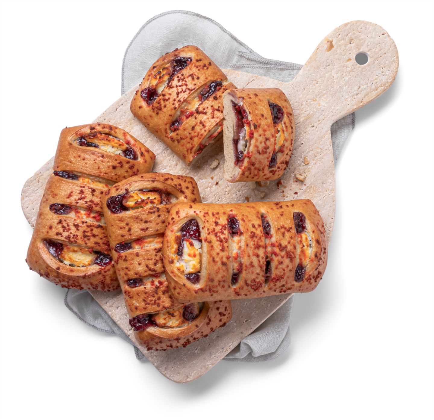 Handbrot Heidelbeer- Frischkäse