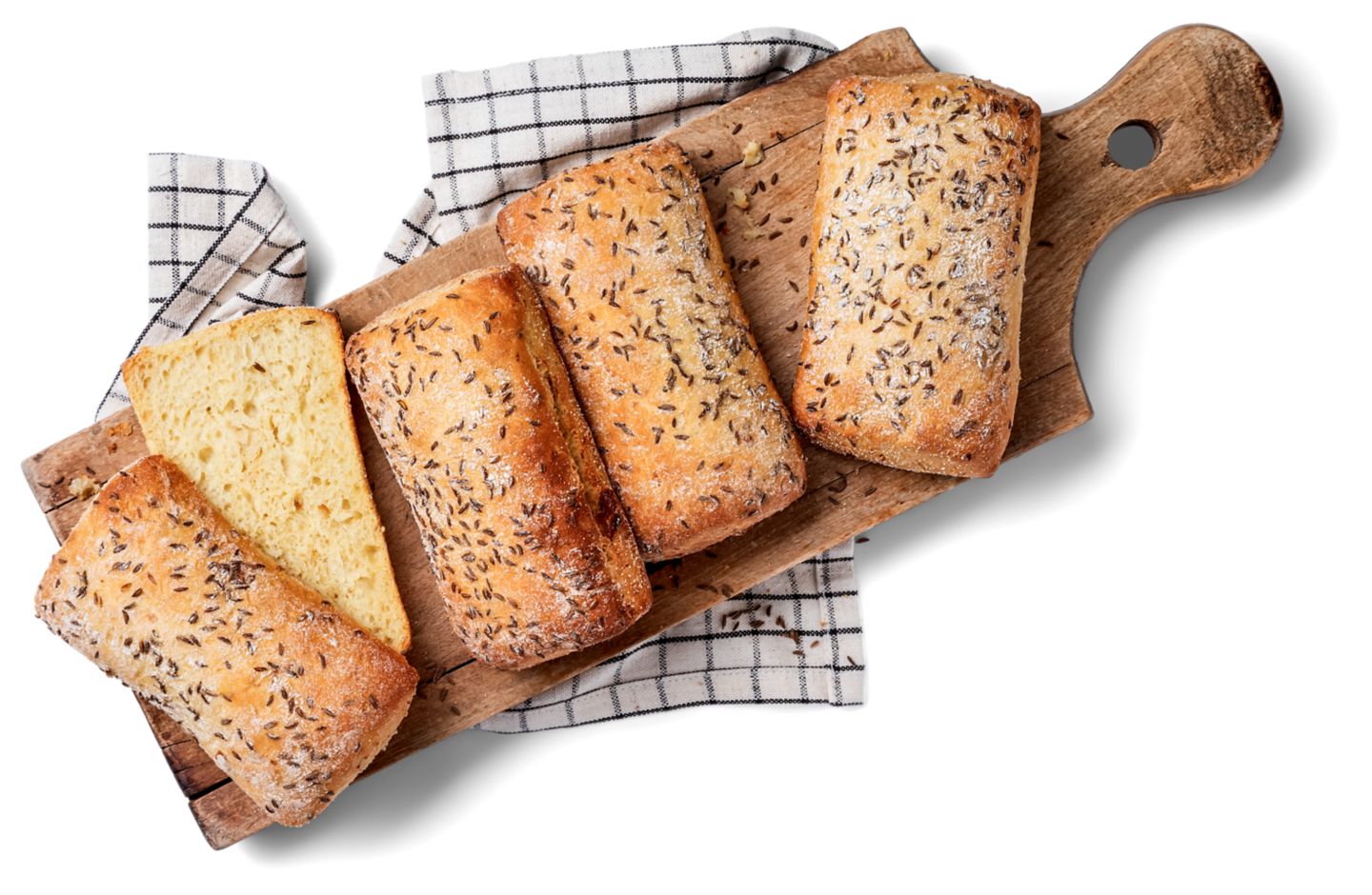 Ciabatta mit Sauerkraut und Kümmel